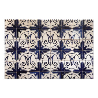 Impression Photo Azulejo portugais vintage