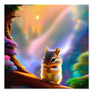 Impression Photo Baby Chipmunk