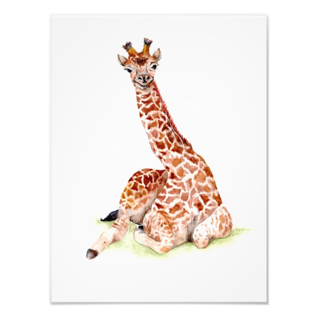 Impression Photo Baby Giraffe (Devant)