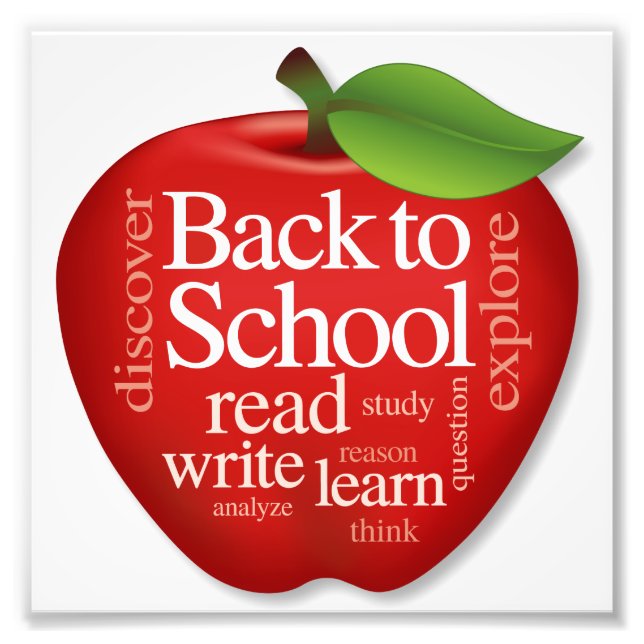 Impression Photo Back to school (Devant)