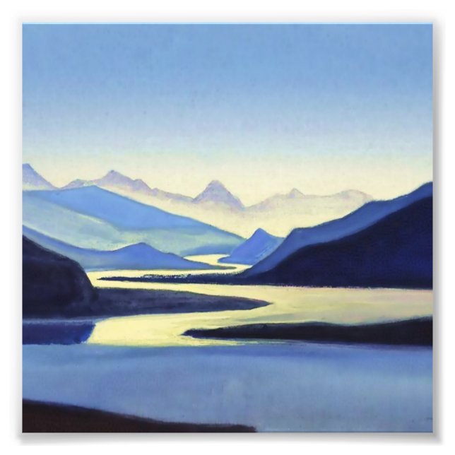 Impression Photo "Bahamaputra" de Nicholas Roerich (Devant)