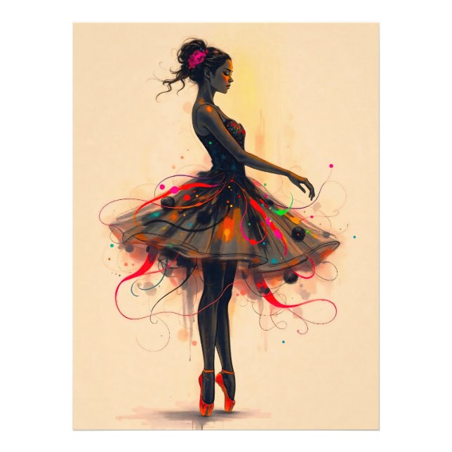 Impression Photo Ballerine (Devant)