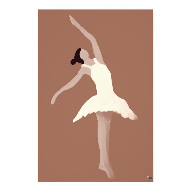 IMPRESSION PHOTO BALLERINE  (Devant)