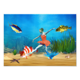 Impression Photo Ballet sous-marin