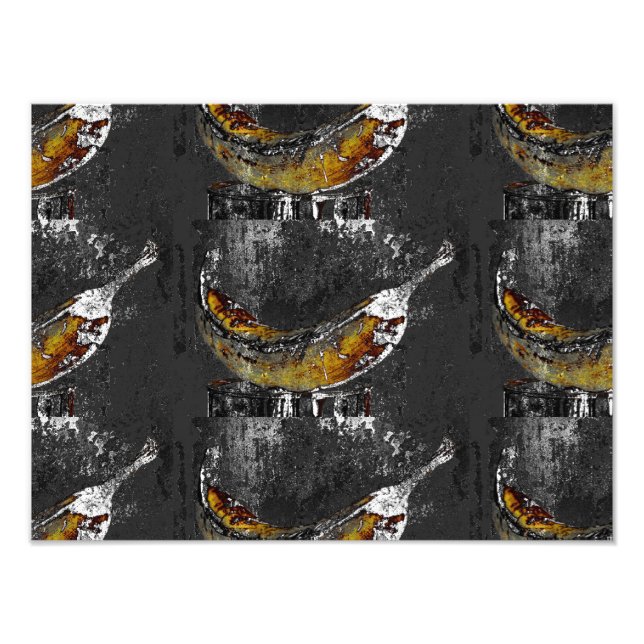 Impression Photo banane plantain plaine (Devant)