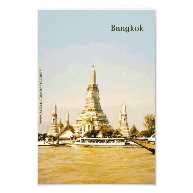 Impression Photo Bangkok, Thaïlande (Devant)