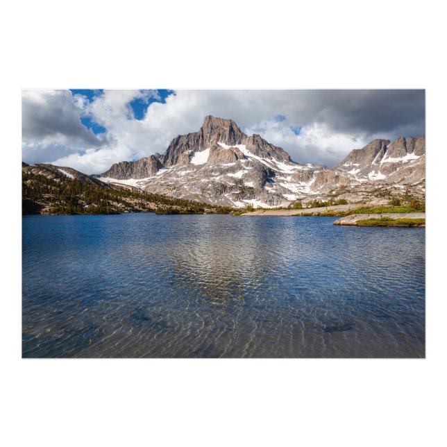Impression Photo Banner Peak and Thousand Island Lake (Devant)