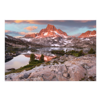 Impression Photo Banner Peak and Thousand Island Lake