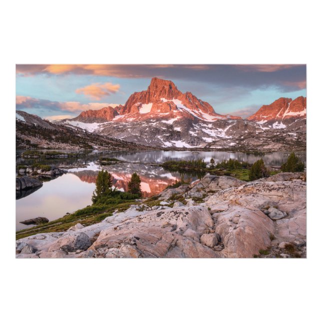 Impression Photo Banner Peak and Thousand Island Lake (Devant)