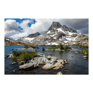 Impression Photo Banner Peak et Thousand Island Lake