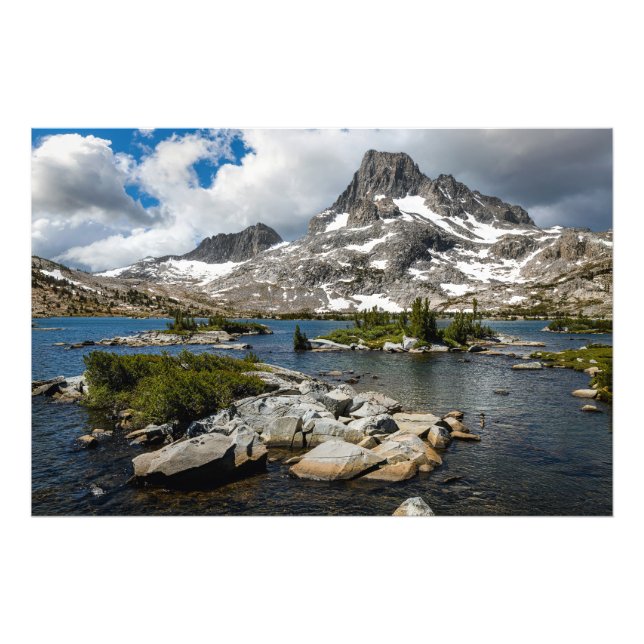 Impression Photo Banner Peak et Thousand Island Lake (Devant)