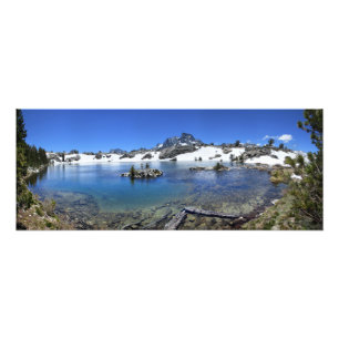 Impression Photo Banner Peak et un lac de montagne - Sierra Nevada