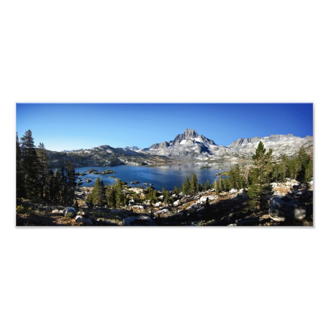 Impression Photo Banner Peak Thousand Island Lake John Muir Trail (Devant)