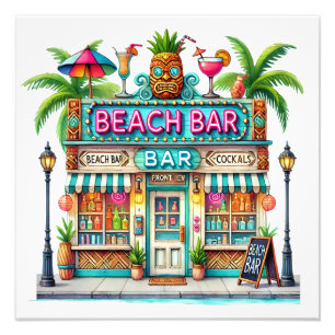 IMPRESSION PHOTO BAR DE LA PLAGE