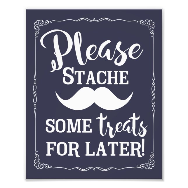 Impression Photo barre de bonbons, barre douce, signe de fête maria (Devant)