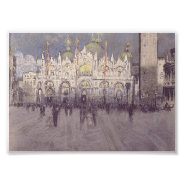 Impression Photo Basilique Saint-Marc Architecture Byzantine Art (Devant)