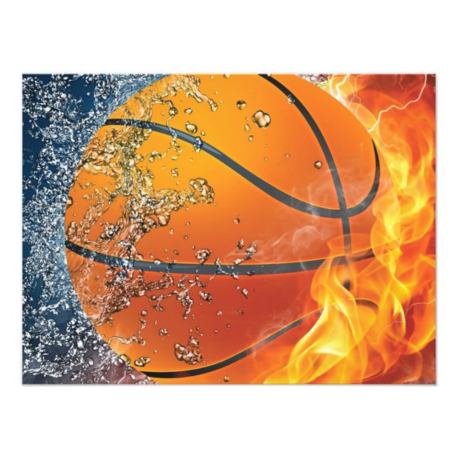 Impression Photo Basket flamboyant (Devant)