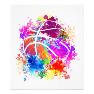 Impression Photo Basketball Adolescentes Filles Ados Baller Dunk