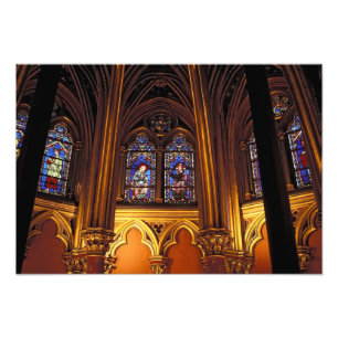 Impression Photo Basse chapelle de La Sainte-Chapelle, Paris, 2