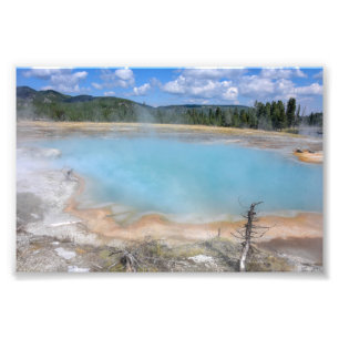 Impression Photo Bassin Black Diamond, parc national de Yellowstone