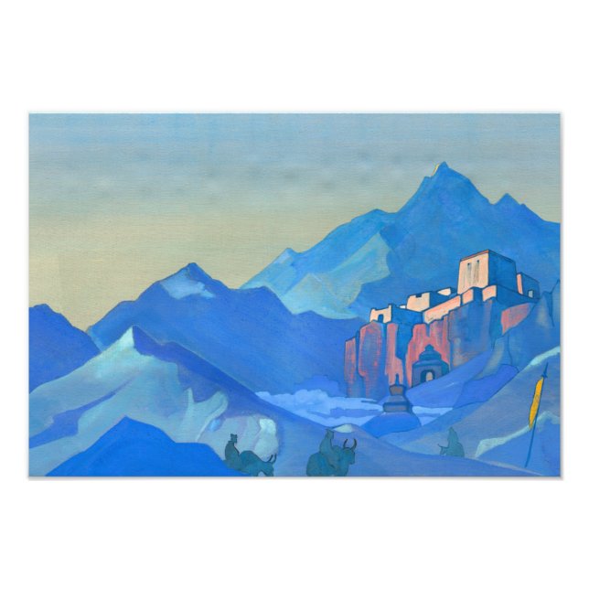 Impression Photo Bastion de l'Esprit, 1932 par Nicholas Roerich (Devant)
