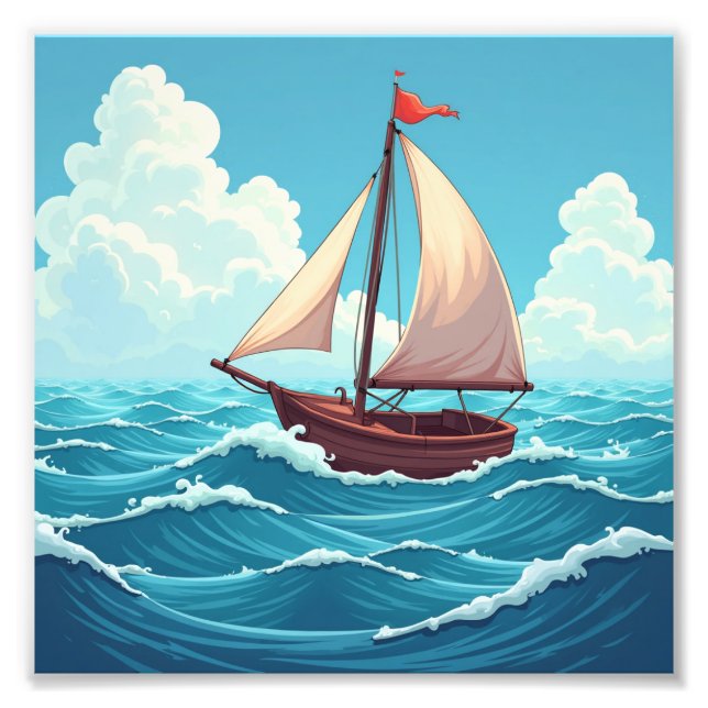 Impression Photo Bateau (Devant)