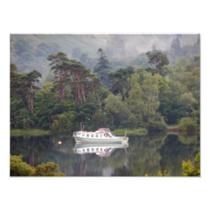 Impression Photo Bateau à Glenridding, lac Ullswater dans le Lake D