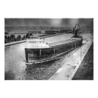 Bateau à vapeur des Grands Lacs La moissonneuse