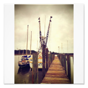 Impression Photo Bateau de crevettes Wilmington