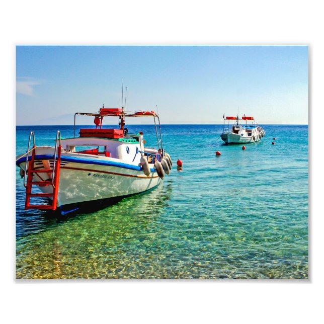 Impression Photo Bateau de pêche (Devant)
