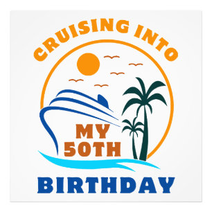 Impression Photo Bateau pour mes 50 ans de croisière