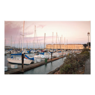 Impression Photo Bateaux à la marina