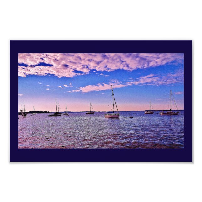 Impression Photo Bateaux du lac Mendota (Devant)