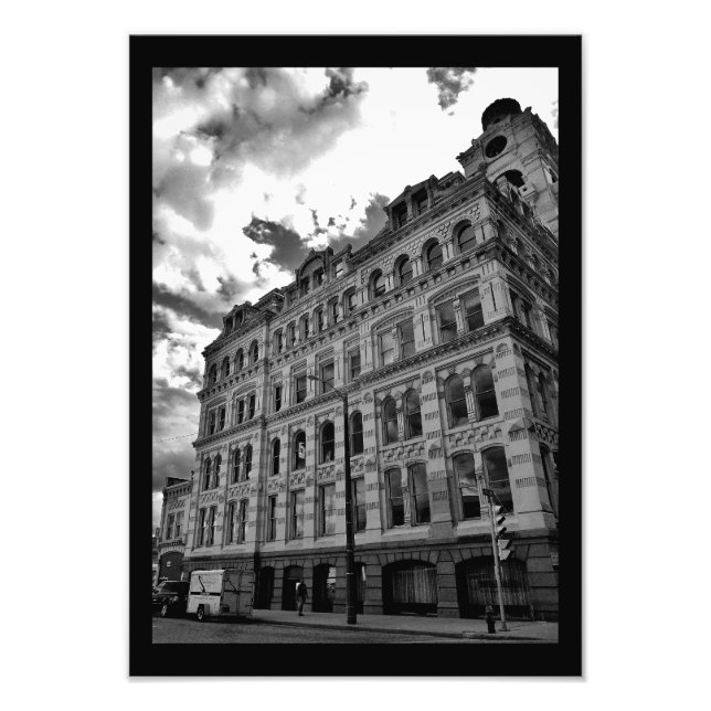 Impression Photo Bâtiment du centre-ville de Milwaukee (Devant)