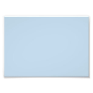 Impression Photo Beau bleu (couleur solide)