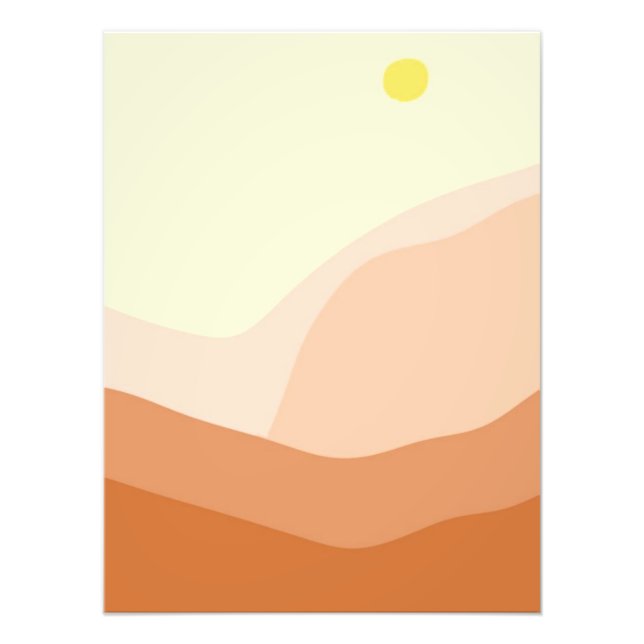 Impression Photo beau paysage art (Devant)