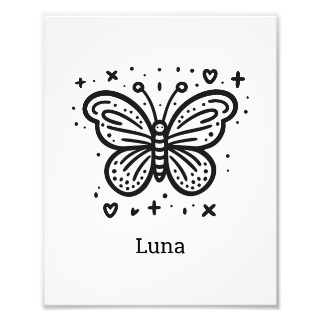 Impression Photo Bébé Buffle Fluffy - Animal de Ferme Mignon (Devant)