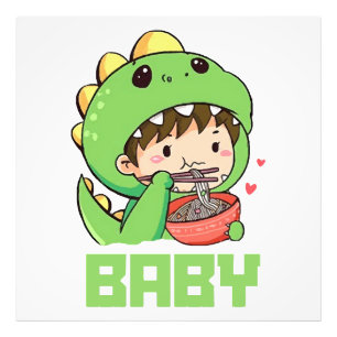 Impression Photo bébé godzilla