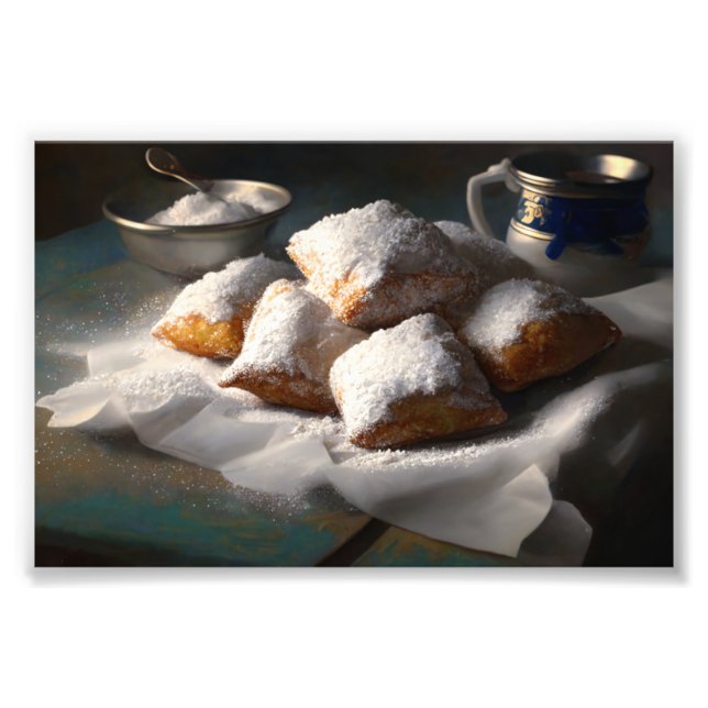 Impression Photo Beignets de la Nouvelle-Orléans (Devant)