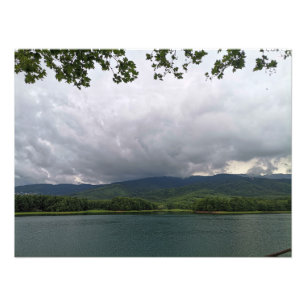 Impression Photo Belle affiche sur le lac