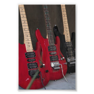 Impression Photo Belle Basse Guitare