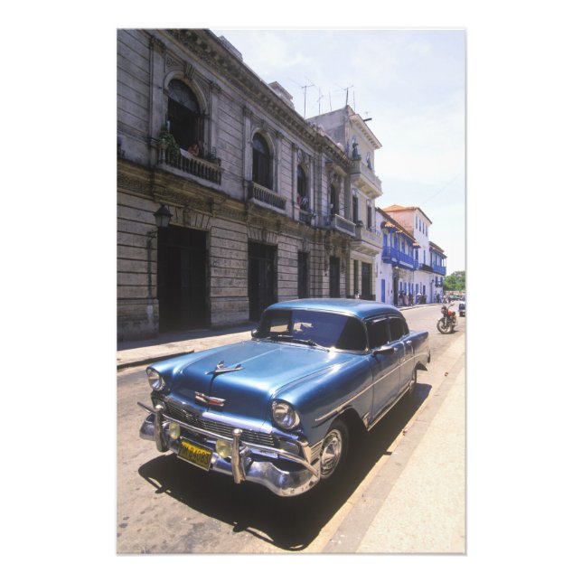 Impression Photo Belle Chevrolet classique restaurée de (Devant)