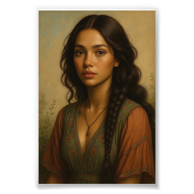 Impression Photo Belle Femme (Devant)