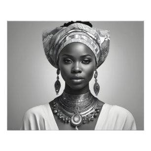 Impression Photo Belle femme africaine