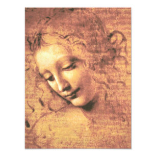 Impression Photo Belle femme de Léonard de Vinci