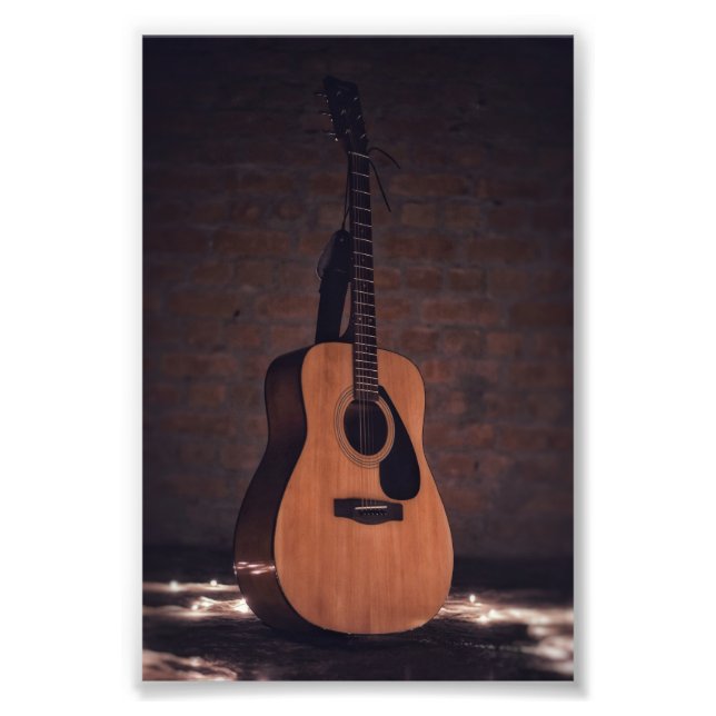 Impression Photo Belle guitare (Devant)