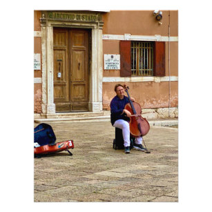 Impression Photo Belle musique par Street Performer à Venise