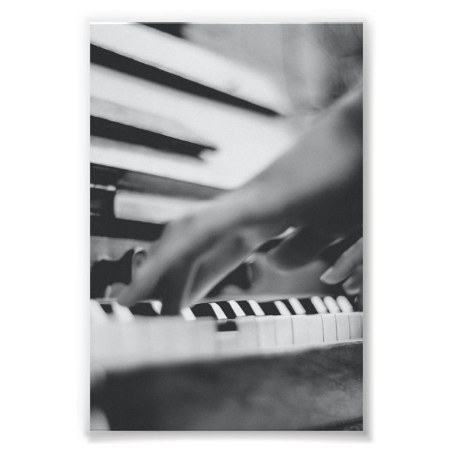 Impression Photo Belle oeuvre de piano (Devant)