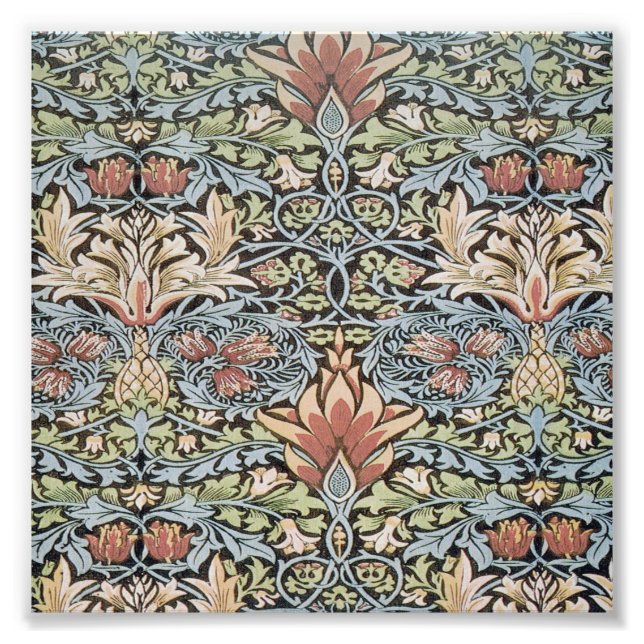 Impression Photo Belle oeuvre de William Morris, Art Nouveau, Beaut (Devant)