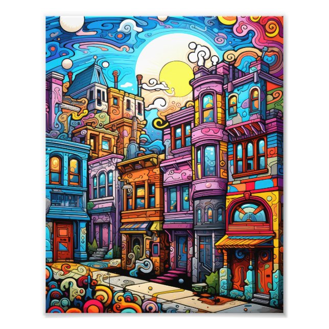 Impression Photo Belle Ville (Devant)